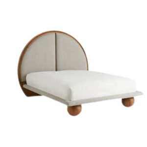 Mid-Century Modern Solid Teak Eco-friendly King Size <b>Bed</b> Customized Color Highest Quality TANDHY NUSANTARA for Hotel Bedroom Use - Product Image 6