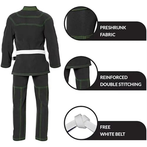 Nouvel uniforme d'arts martiaux unisexe personnalisé, karaté, haute qualité, léger, extensible, respirant, séchage rapide, taille sur mesure - Product Image 4