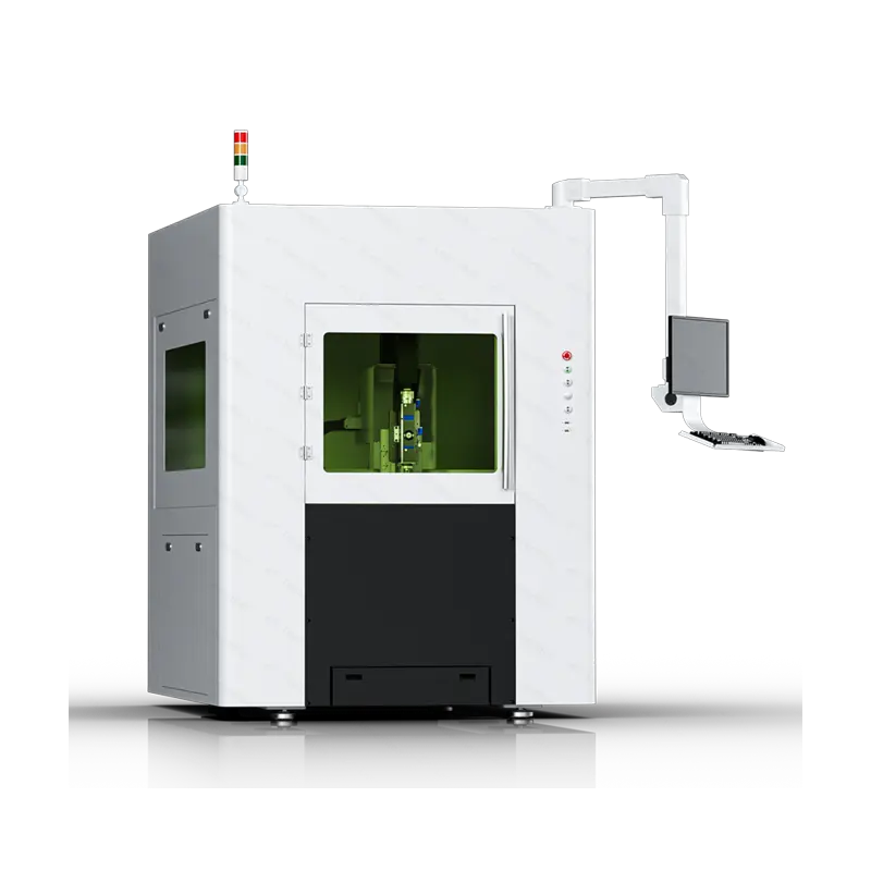 LaserMen micro processing fiber laser metal cutting machine for metal crafts making with high precision