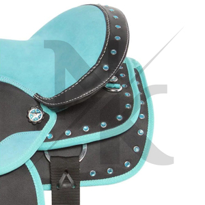 Selle Western en Cuir Faite à la Main, Selle de Cheval de Qualité Supérieure pour l'Équitation, le Travail au Ranch, les Randonnées, Équipement de Cowboy, Selle Équestre - Product Image 3