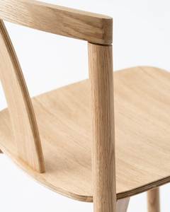 Minimalist Solid Wood <b>Dining</b> <b>Chair</b> Modern Scandinavian Design Home Furniture for <b>Dining</b> Room - Product Image 2