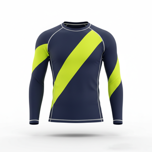 Camiseta de Manga Larga Unisex para Surf y Natación, Secado Rápido, Protección UV, para BJJ, MMA, Jiu Jitsu, Grappling, Entrenamiento Deportivo - Product Image 1