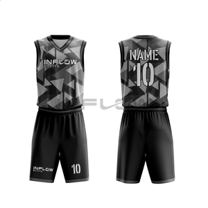 Conjunto de Uniforme de Baloncesto Profesional, Diseña Tu Propio Uniforme de Baloncesto, Ropa de Baloncesto Reversible Personalizada para Hombre - Product Image 6