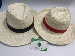 Sombrero de Paja Natural Tejido a Mano de Alta Calidad, Clásico, Vintage, Unisex, Estilo Panamá, para Playa y Verano, para Adultos - Product Image 4