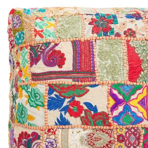 Recién llegado, cojines de suelo Hippy, funda de cojín decorativa Bohemia, Cuadrado PUF hecho a mano, funda de cojín cuadrada Vintage de retazos - Product Image 3