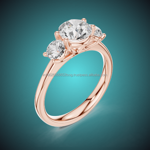 GLITZ Factory Direct 14K Anillos de diamantes personalizados Precio directo - Product Image 1