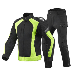 Pantalon de moto unisexe noir coupe-vent % polyester grande taille séchage rapide respirant 300g toutes saisons équipement de protection - Product Image 4