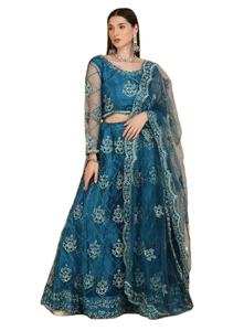 Lehnga choli ออกแบบใหม่สไตล์อินเดีย - Product Image 3