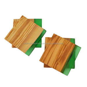 Solid Wooden Coasters For Home Restaurant Hotel Decoration Coffee Time - Product Image 4