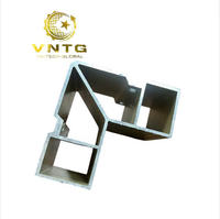 Conector de Esquina para Puertas y Ventanas de Aluminio, Tornillo Solar para Esquina, 31x55mm, Nuevo Sistema de Montaje de Aluminio