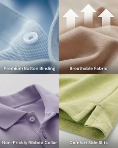 T-shirts à manches courtes personnalisés avec logo, en tissu à séchage rapide, anti-plis, avec poche, design original, dernière collection pour hommes, directement de l'usine - Product Image 6