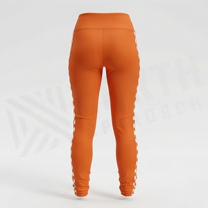 Leggings de yoga taille haute pour femmes, les plus vendus, avec logo personnalisable par sublimation, pantalon de sport pour femmes, utilisation en salle de sport, prix bas, collants de sport - Product Image 2