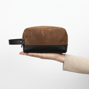 Simple Style Pu Leather <b>Toiletry</b> <b>Bag</b> for <b>Men</b> Large Capacity Customized Logo Hot Sale Cosmetic <b>Men's</b> <b>Toiletry</b> <b>Bags</b> for sale - Product Image 1