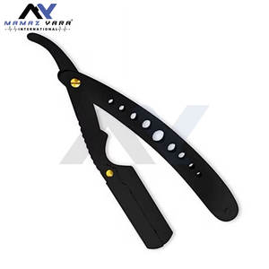 Navaja de Afeitar Profesional Clásica de Hoja Recta, Calidad Premium de Salón, para Afeitado en Húmedo y Definición de Líneas de Barba para Hombres - Product Image 3