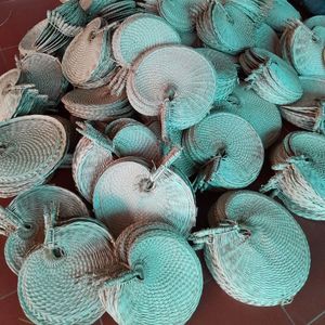 พัดไม้ไผ่ยอดนิยม รุ่น 2026 วัสดุรักษ์โลกเพื่อความเย็นสบายและตกแต่งบ้าน โครงสร้างแข็งแรง ปลอดภัย น้ำหนักเบา - Product Image 3