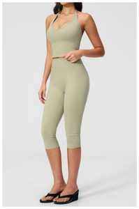 Leggings Deportivos Power Flex de Cintura Alta, Ajuste Aerodinámico, Sin Costuras, Ultraelásticos para Yoga y Fitness - Product Image 3