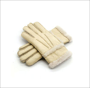 Gants de luxe en cuir véritable doux et chauds pour l'hiver – Style décontracté et respirant pour femme, idéaux pour l'extérieur et respectueux de l'environnement - Product Image 4