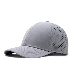 Casquette de baseball unisexe en denim blanc personnalisée, logo brodé 3D, maille perforée, ajustement réglable, pour toutes les saisons, vêtement décontracté, 100% coton - Product Image 5