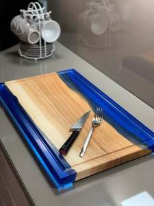 Plateau de service en bois naturel très demandé, résistant à la chaleur, pour la cuisine, porte-aliments et boissons pour la maison et les restaurants à prix raisonnable - Product Image 4