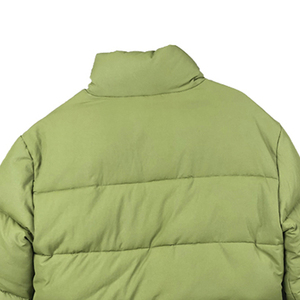 Chaqueta Bomber Unisex Verde Oliva con Capucha, Transpirable, de Secado Rápido, Estilo Urbano, Ropa de Invierno, Lona, Poliéster, Acolchado, Corte Regular - Product Image 4