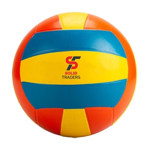 Ballon de volley-ball Solid Trader Professional Athletic Gear, surface douce au toucher, matériau haute résistance, vol stable, rebond constant. - Product Image 1