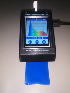 Espectrofotómetro de Color Portátil Sensegood Instruments, 400-700nm, Alta Precisión, Resolución de 1 nm, 900g, para Comparación de Colores - Product Image 3