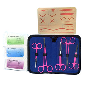 Almohadilla de Sutura Quirúrgica con Heridas para Práctica de Sutura Médica, Kit Completo con Almohadilla de Sutura de Piel de 3 Capas - Product Image 1