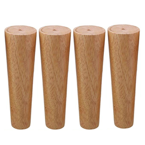 Pieds de canapé en bois massif robustes, fabrication vietnamienne, pieds de support de meubles de remplacement, vente en gros OEM pour canapé et armoire - Product Image 3