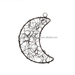 Article décoratif fini de revêtement de poudre de brun d'article accrochant décoratif à la maison moderne de fer pour la conception intérieure - Product Image 5