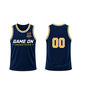 Maillot de basketball en polyester 100 % avec impression par transfert thermique, dernier style, sublimation, design personnalisé - Product Image 6