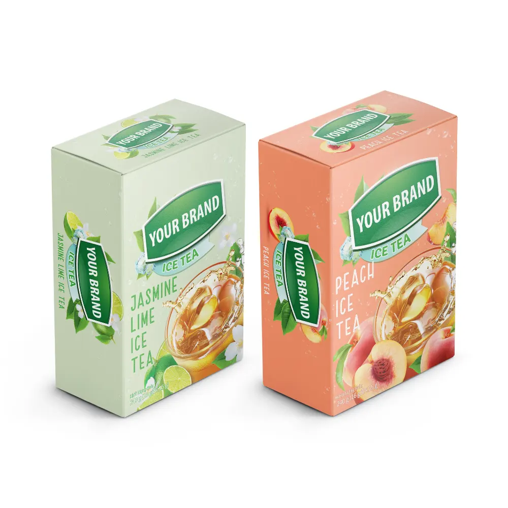 Beste Kwaliteit Sachet De Glace 3in1 Perzik Ijs Thee 15G Per Sachet Thee Groothandel Jasmijn Thee Poeder