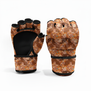 Gants de Sparring MMA à Logo Personnalisé, Paume Ouverte, pour Entraînement de Grappling, Kickboxing, Karaté, Muay Thai, Équipement de Protection des Mains - Product Image 6