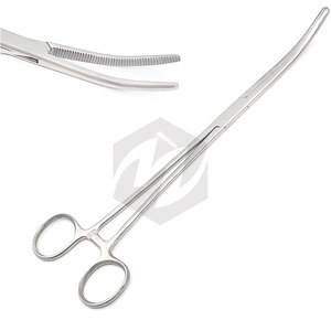 Pinces à tissus Pean courbées 7,25 pouces, instruments chirurgicaux de qualité allemande, en acier inoxydable de haute qualité pour la fixation des tissus et des vaisseaux sanguins - Product Image 2