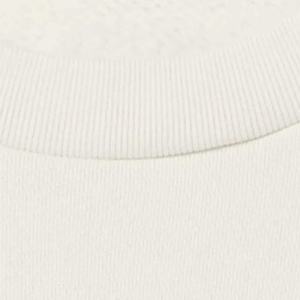 Sweat-shirt à col rond unisexe, coupe classique, couleur unie, tricot en coton, vêtement décontracté pour l'automne - Product Image 4