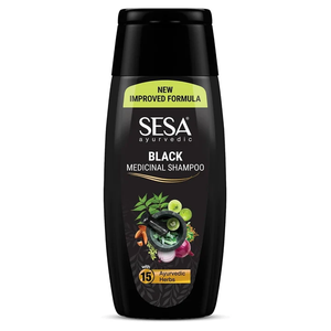 Champú herbario ayurvédico, fórmula nutritiva natural, limpieza suave, cuidado hidratante del cuero cabelludo, cabello suave, brillante y saludable, bienestar capilar - Product Image 1