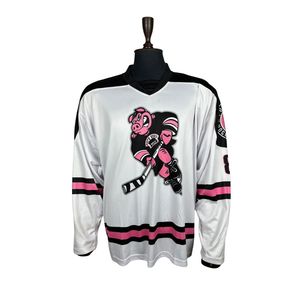 Camisetas de Hockey sobre Hielo Reversibles y Transpirables, 100% Poliéster, Camuflaje, Nombre del Jugador Personalizado, Servicio OEM, Impresión por Sublimación en Cuatro Direcciones - Product Image 2
