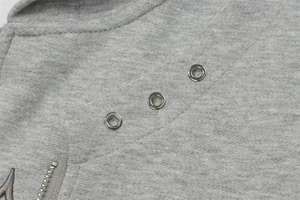 Sweat à capuche surdimensionné pour homme, double couche, en polaire polyester/coton, léger, respirant, anti-plis, écologique et de haute qualité - Product Image 6