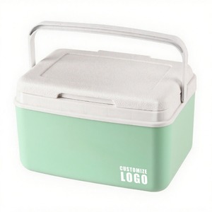 Nevera portátil para camping, bolsa de hielo, bloque de cristal de hielo, caja de conservación de frescura, cubo pequeño móvil para coche comercial o puesto. - Product Image 3