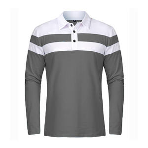 Camiseta Polo Lisa para Hombre al por Mayor, Camiseta Polo Unisex de Spandex con Tela Elástica para Deportes - Product Image 4