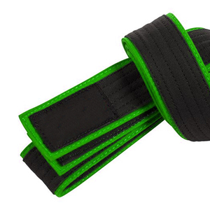 Cinturón de Karate de Algodón Personalizado, Cinturón de Entrenamiento de Artes Marciales, Jiu Jitsu, Taekwondo, Cinturón de Uniforme Duradero, Equipo de Calidad OEM al por Mayor - Product Image 3
