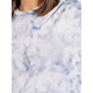 T-shirts en coton 100% doux et amples pour femmes, teints unis, tricotés, lavage à l'acide, personnalisables, en gros, pas chers, services OEM - Product Image 6