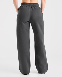 100% Cotton Retro Athletics <b>Straight</b> <b>Leg</b> <b>Joggers</b> for <b>Women</b> High Waist Loose Fit Terry Fleece Soft Sweatpants/Pants/Trouser - Product Image 2