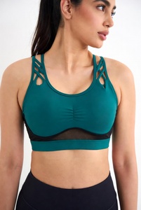 Workout Quick Dry High Quality Custom Gym Running Sports Fitness Yoga Strapless <b>Bra</b> - Product Image 1
