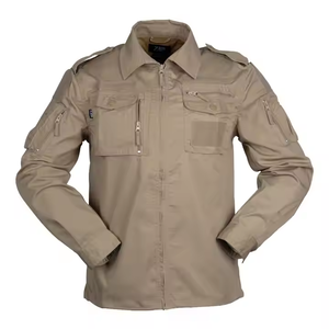 Uniformes Tácticos para Hombre y Mujer, Transpirables, de Lona, Resistentes a las Arrugas, Color Caqui, Camuflaje, Servicio OEM Personalizable, Entrenamiento Táctico - Product Image 2