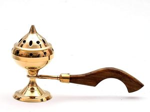 Elegante Quemador de Incienso Islámico Bakhoor, Fragancia de Oud Duradera y Orgánica, Metal Ecológico para el Hogar, Oficina o Uso Religioso - Product Image 3