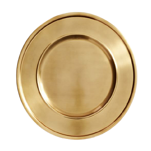 Plato de Presentación de Metal de Diseño Personalizado, Color Elegante, Clásico, Lujoso, Hecho a Mano, Plato de Presentación de Metal Más Vendido - Product Image 2