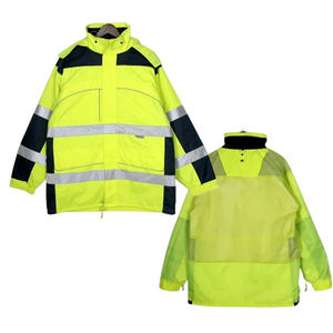Ropa de Trabajo de Alta Visibilidad Fluorescente Reflectante OEM al por Mayor, Uniforme de Trabajo Clase 2 - Product Image 6