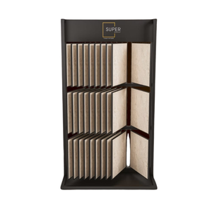 Tiles Display Rack Stand Metal Sliding and Mini Booklet Showroom Fixture for Ceramic Marble Tiles - Product Image 1