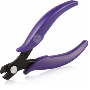 SPEEDWOX Ciseaux à fil de mémoire avec ressort pour la fabrication de bijoux, pinces à bracelet, cisaille à fil en acier dur miniature de 5-1/2 pouces - Product Image 1