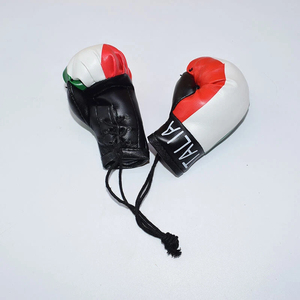 TRIMPO SPORTS Mini PVC Boxing Gloves <b>Hook</b> Loop Closure Customizable Lightweight Decorative Pendant Keychain Carabiner for <b>Car</b> - Product Image 6